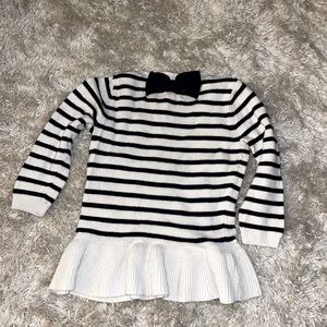 Limited blue & white stripped sweater -Small